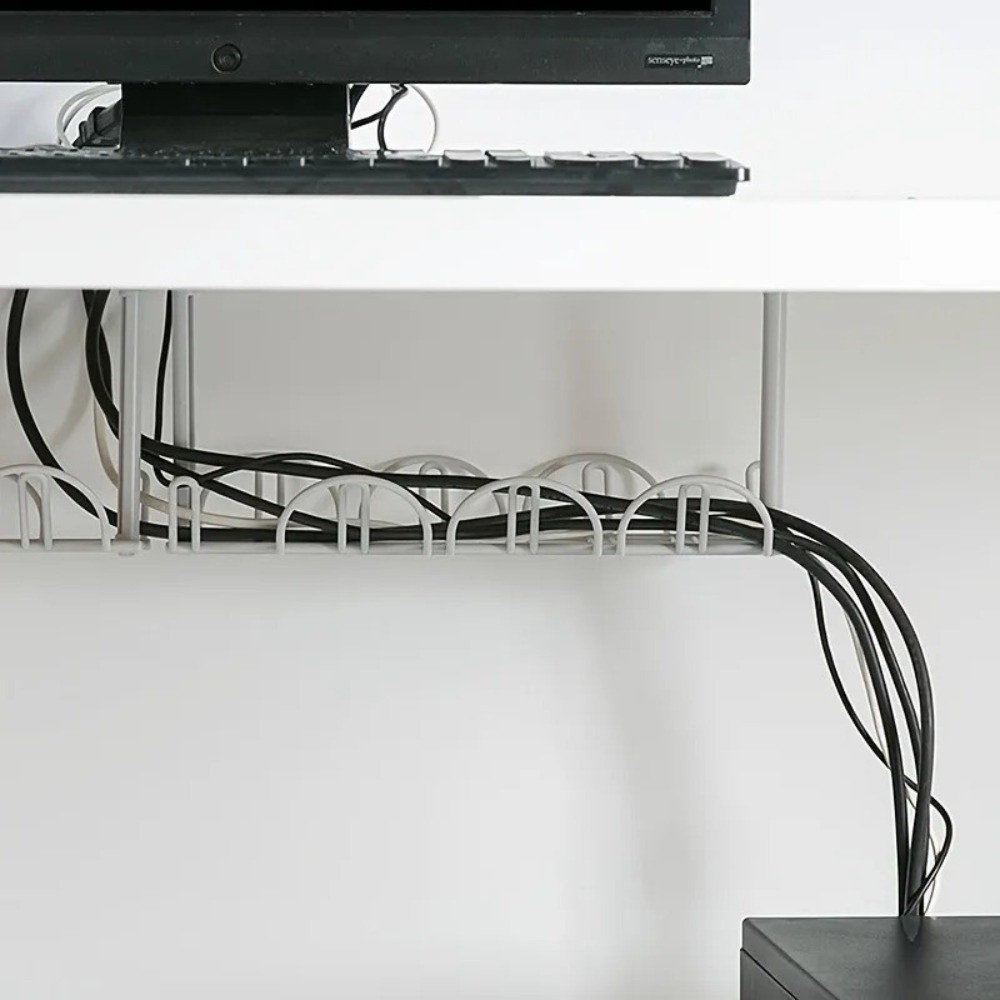 Cable Tray Under Desk - Under Desk Cable Management Tray Organizer