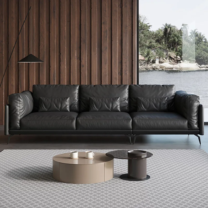Leather office sofa first laye - огляд і ціна Office Furniture First