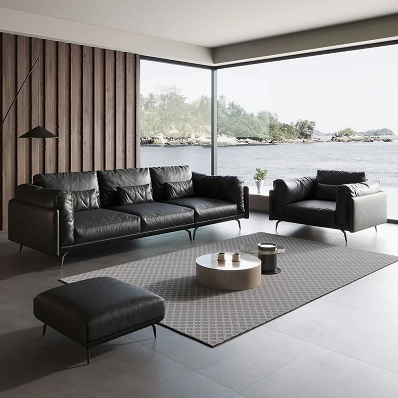 Leather office sofa first laye - огляд і ціна Office Furniture First