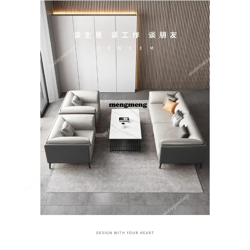03A Cowhide Business Office So - огляд і ціна Office Furniture Luxury