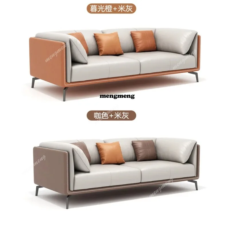 03A Cowhide Business Office So - огляд і ціна Office Furniture Luxury