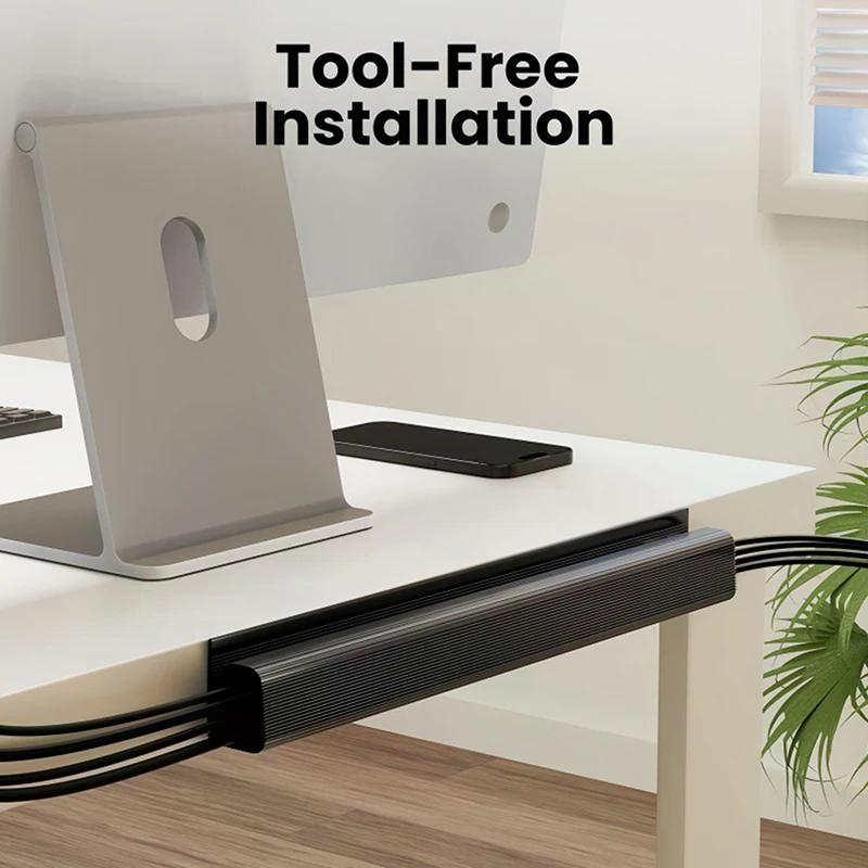 Channel Desk Cable Organizer C - огляд і ціна Cable Tray Under Desk