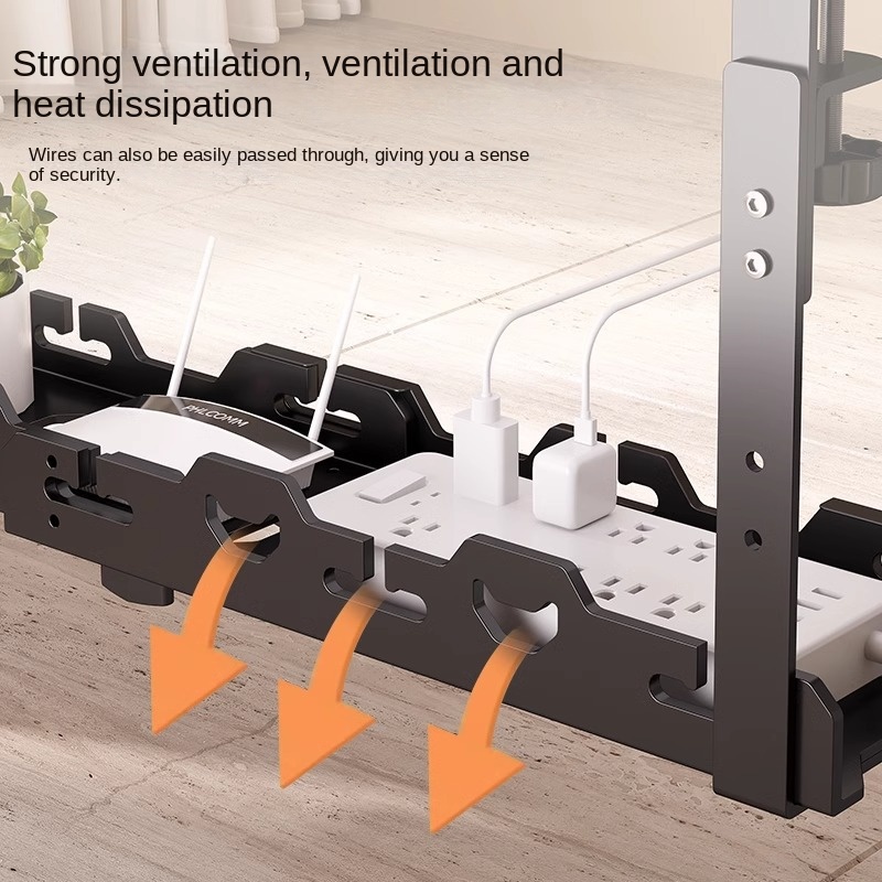 Telescopic Under Table Storage - огляд і ціна Cable Tray Under Desk