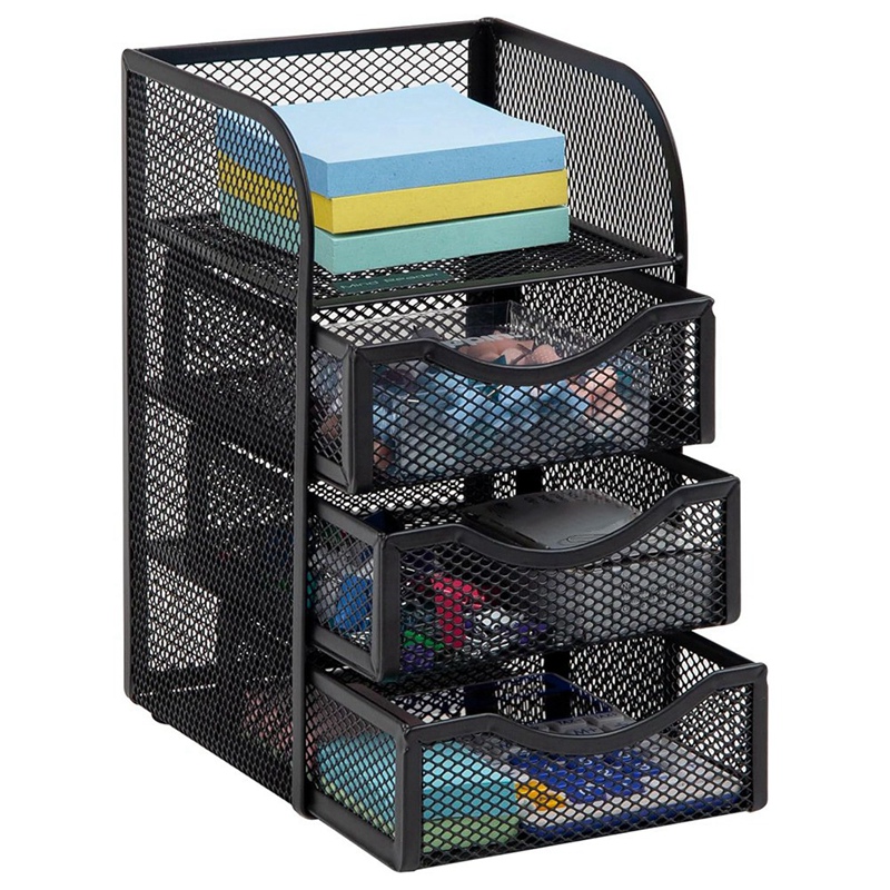 Desktop Accessory Storage with - огляд і ціна Paper Basket Mesh