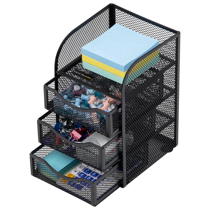 Desktop Accessory Storage with - огляд і ціна Paper Basket Mesh