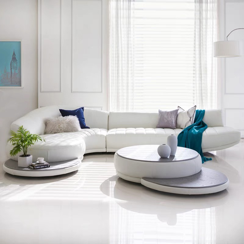 Italian light luxury living ro - огляд і ціна Office Furniture First