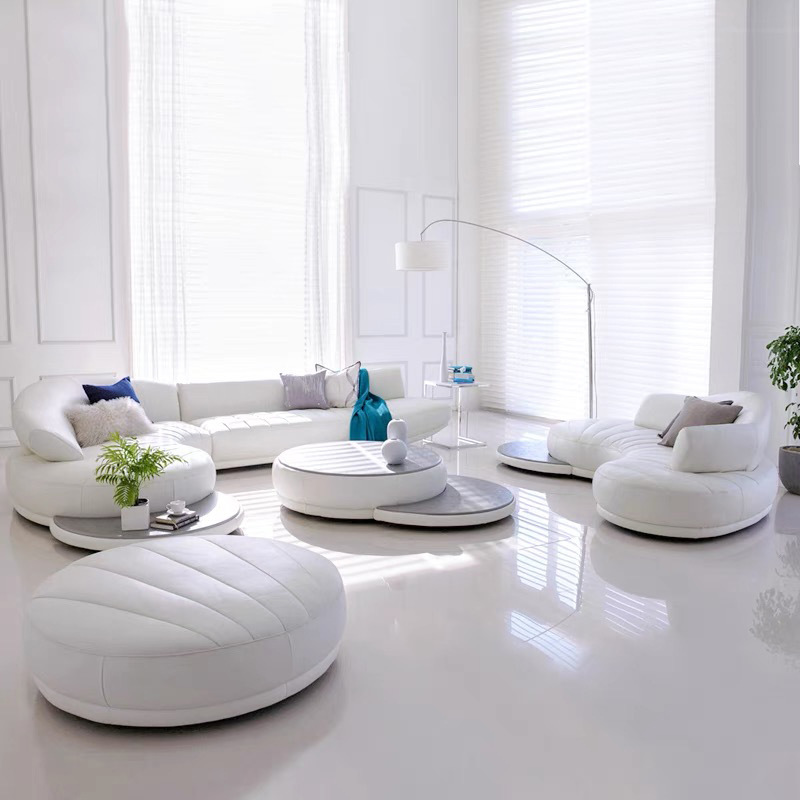Italian light luxury living ro - огляд і ціна Office Furniture First