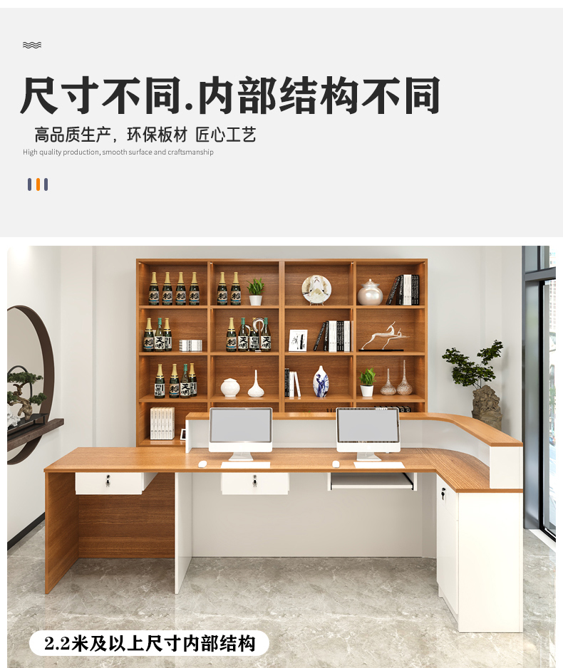 Industrial Reception Counter S - огляд і ціна Office Furniture Usa