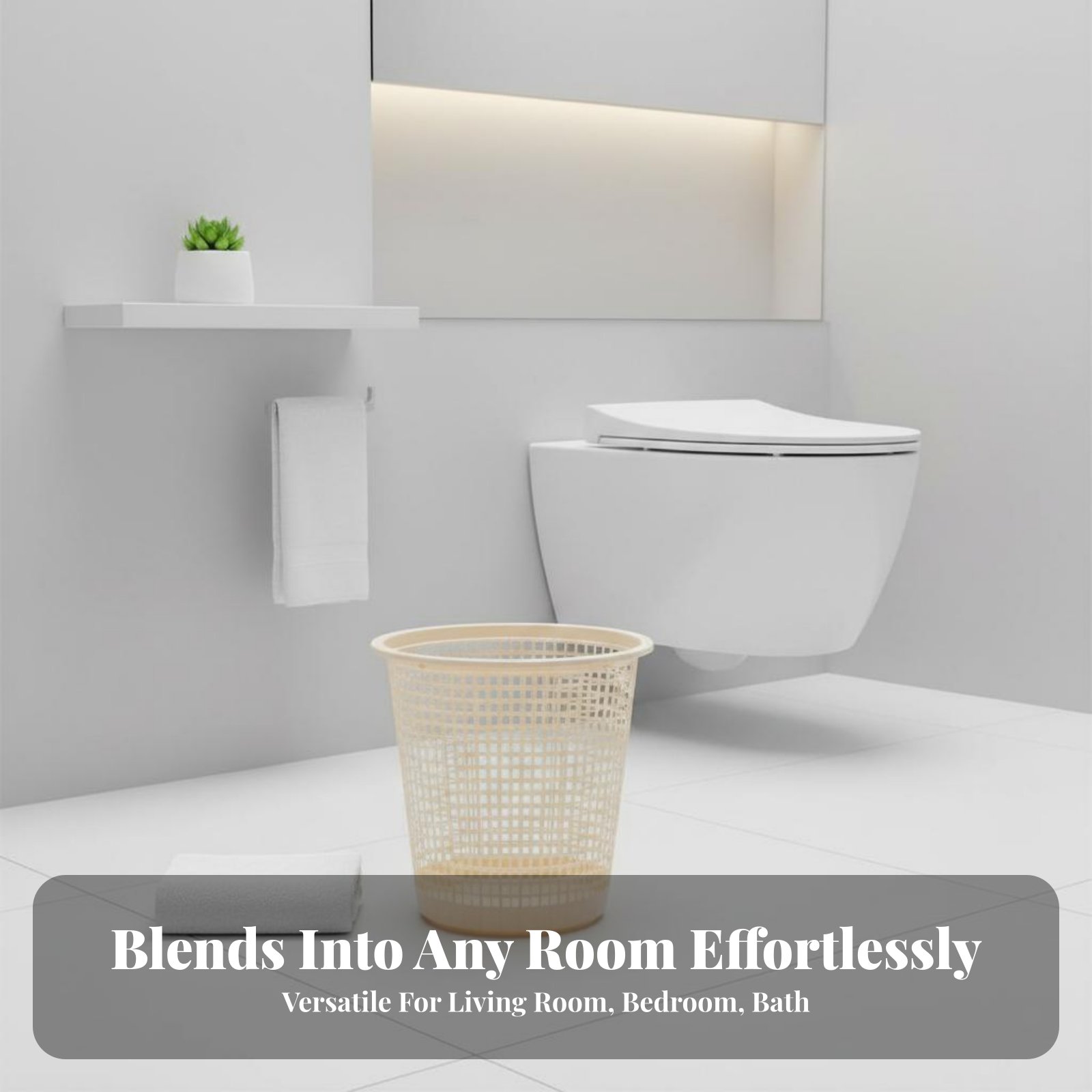 Hollow-Vented Wastebasket Unco - огляд і ціна Paper Basket Mesh