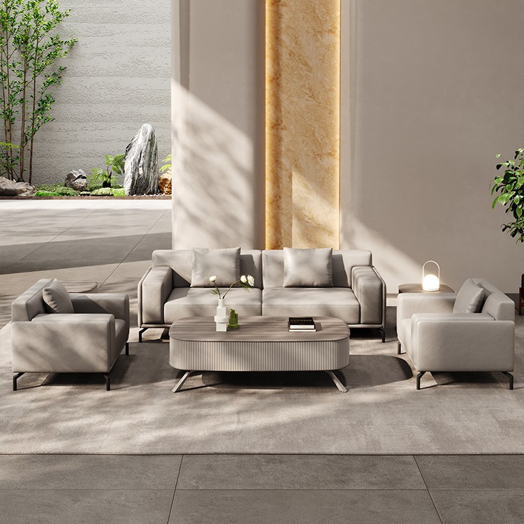 Leather office sofa combinatio - огляд і ціна Office Furniture First