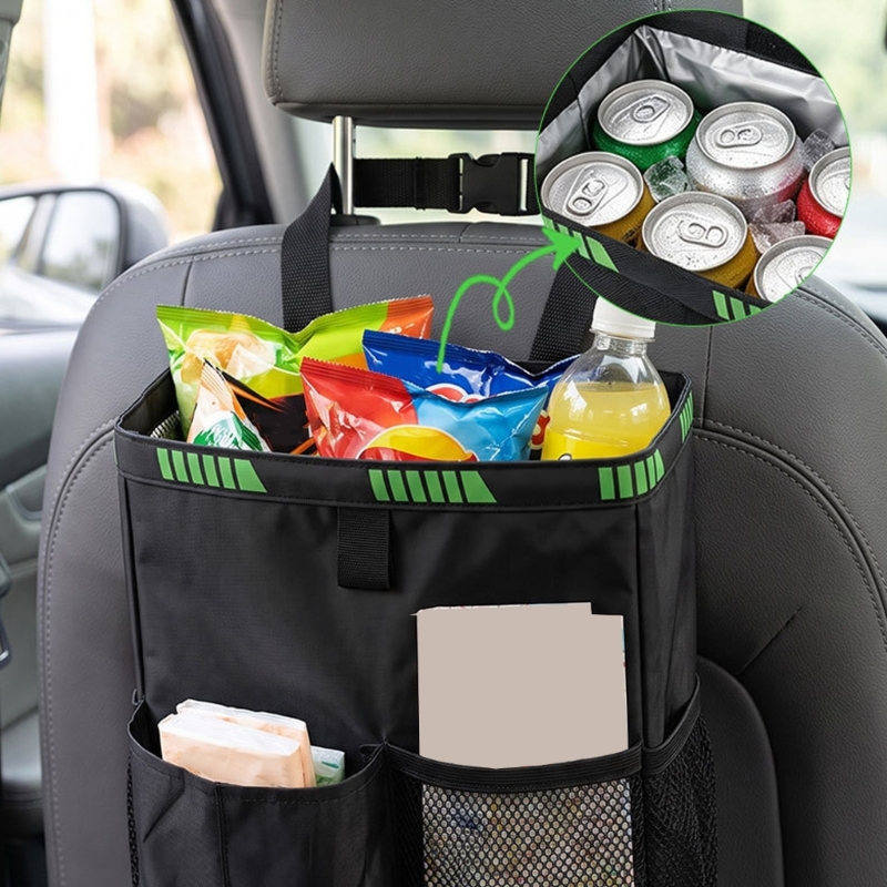 Car Back Hanging Trash Bin wit - огляд і ціна Paper Basket Mesh