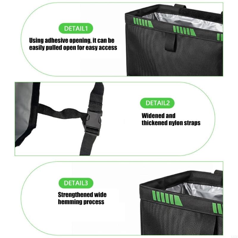 Car Back Hanging Trash Bin wit - огляд і ціна Paper Basket Mesh