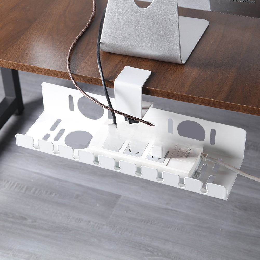 Under desk cable organizer tra - огляд і ціна Cable Tray Under Desk