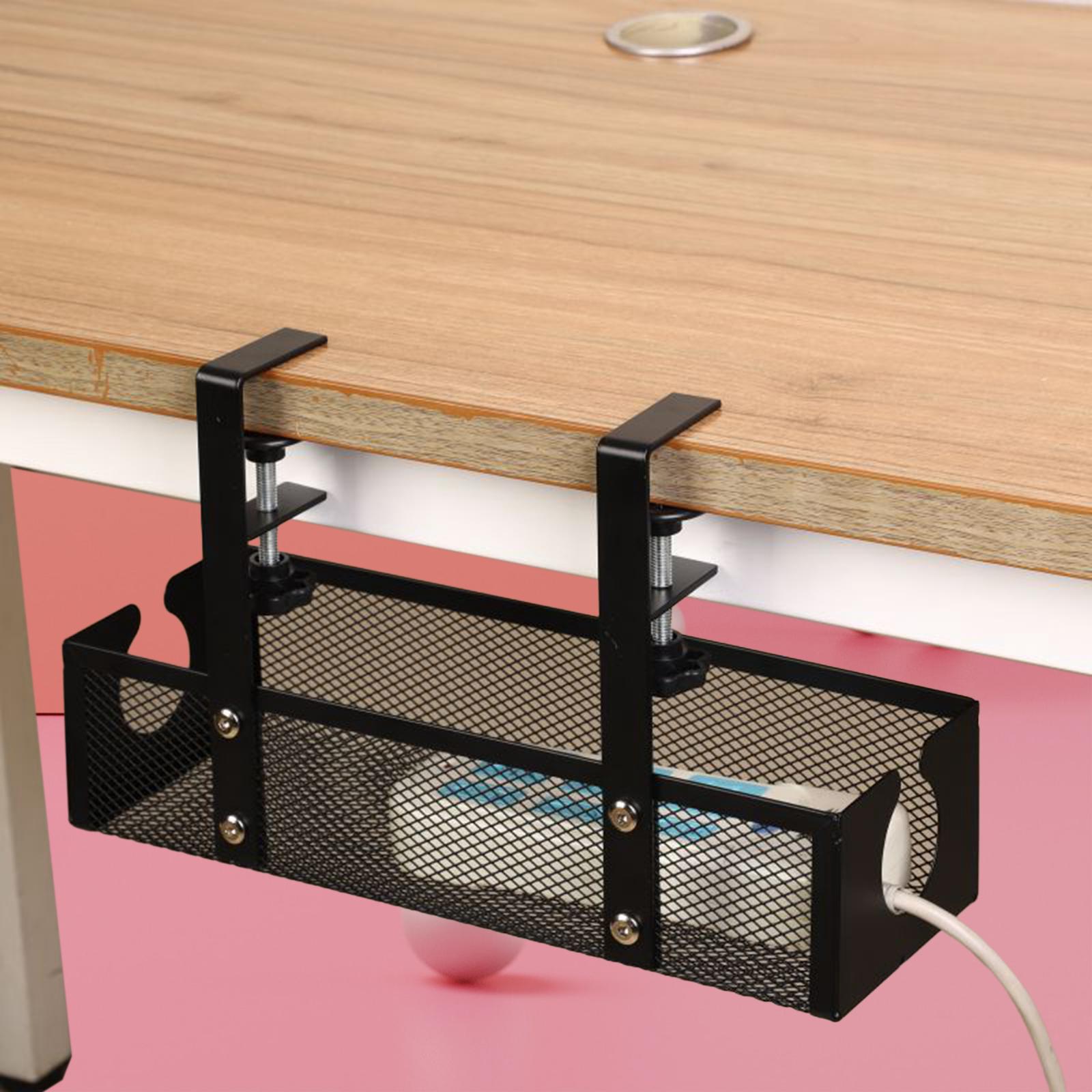 Wire Organizer Metal Under Des - огляд і ціна Cable Tray Under Desk