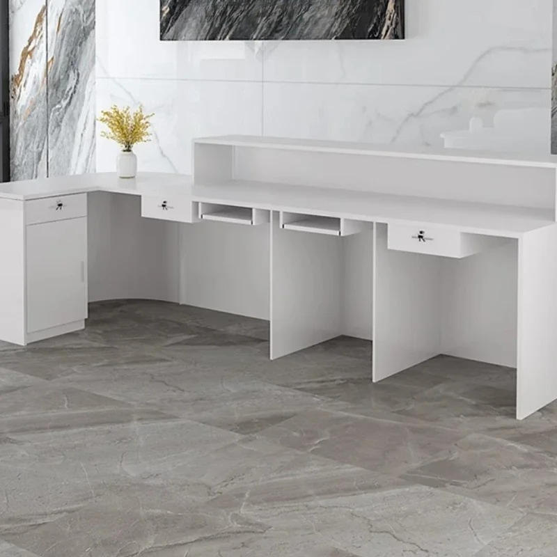 Storage Luxury Reception Desk  - огляд і ціна Office Furniture Usa