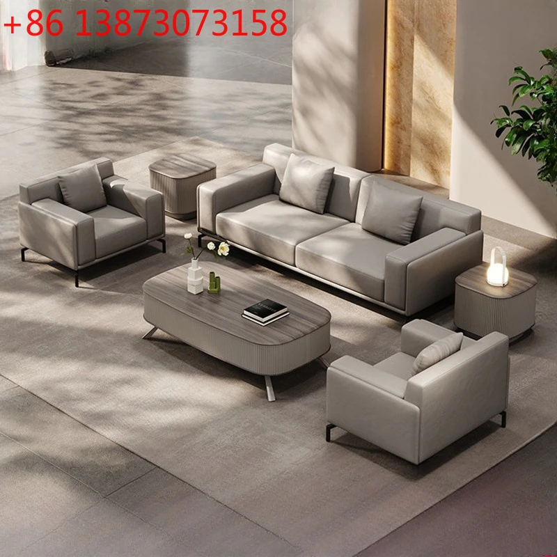 Leather office sofa combinatio - огляд і ціна Office Furniture First