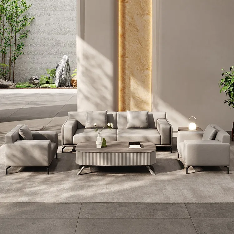 Leather office sofa combinatio - огляд і ціна Office Furniture First