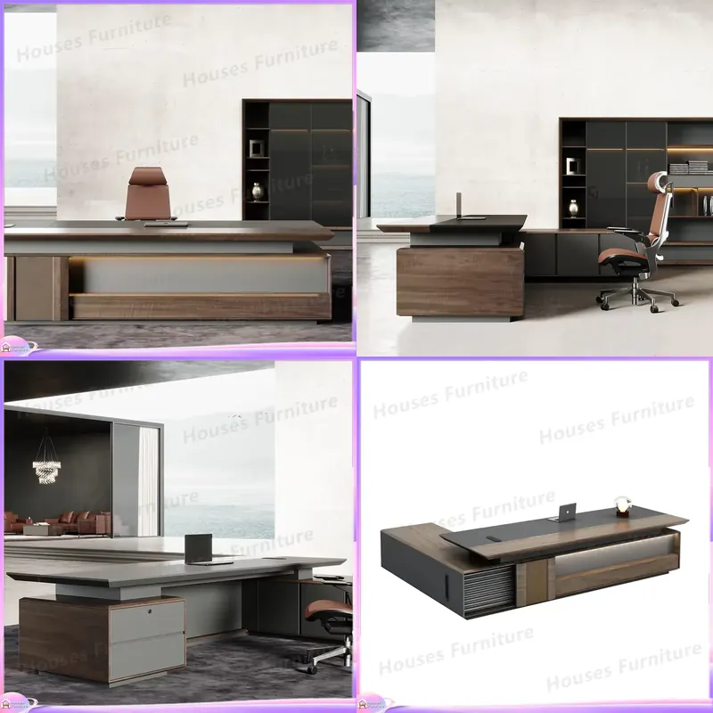 Luxury Executive Desk Solid Wo - огляд і ціна Office Furniture Luxury