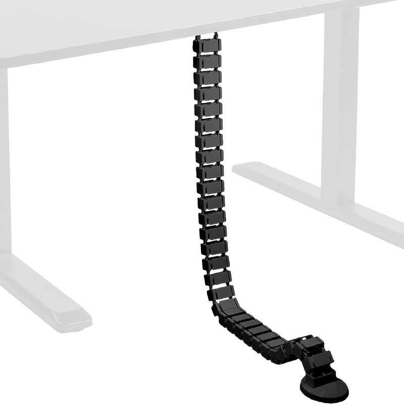 Wire Spine Cable Sleeve Under  - огляд і ціна Cable Tray Under Desk