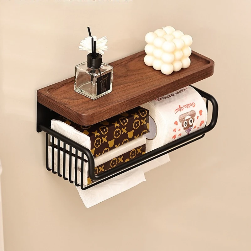 Walnut paper towel holder bath - огляд і ціна Paper Basket Mesh