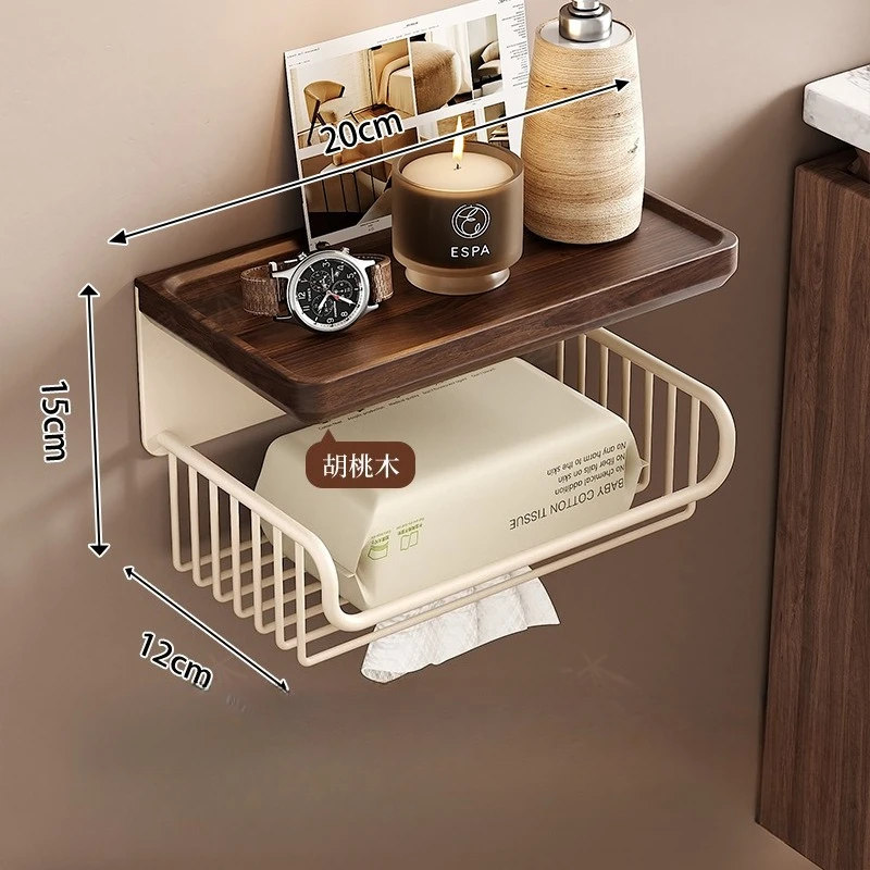 Walnut paper towel holder bath - огляд і ціна Paper Basket Mesh