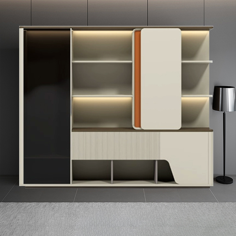 Modern Luxury Boss MDF Wooden  - огляд і ціна Office Furniture Filing Cabinets