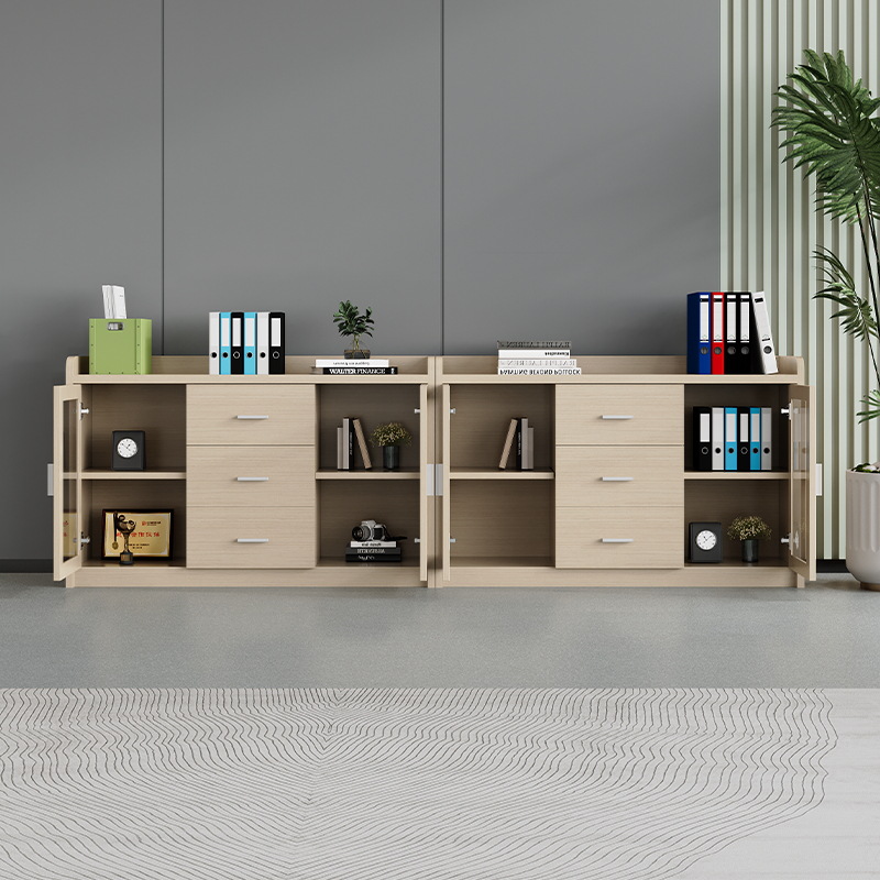 Wood File Cabinet with Door Of - огляд і ціна Office Furniture Filing Cabinets