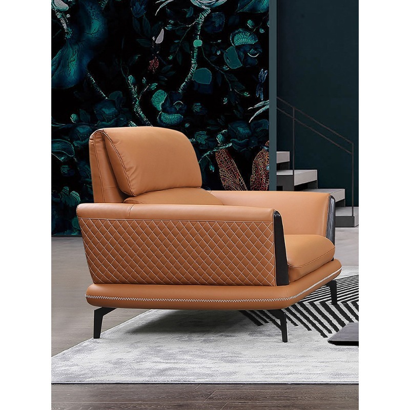 Leather sofa, high-end villa,  - огляд і ціна Office Furniture First
