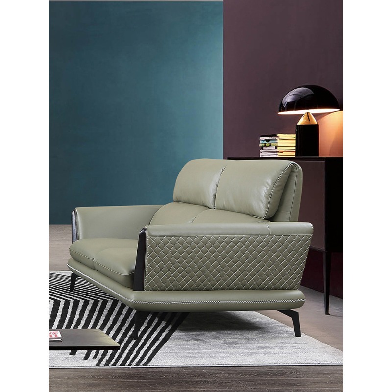 Leather sofa, high-end villa,  - огляд і ціна Office Furniture First