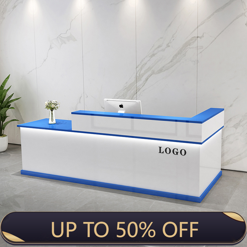 Storage Luxury Reception Desk  - огляд і ціна Office Furniture Usa