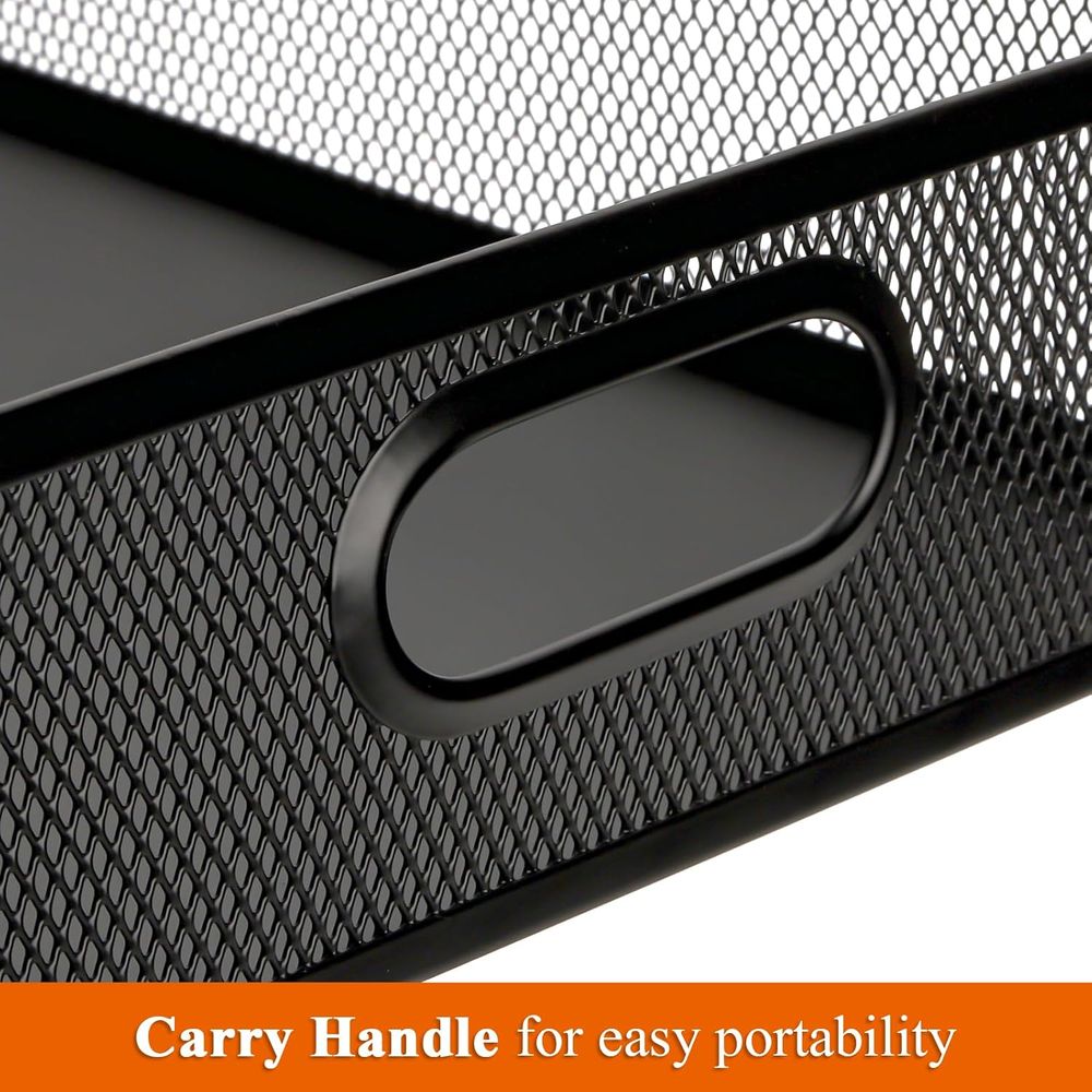 2-Tier Metal Mesh Desk Organiz - огляд і ціна Paper Basket Mesh