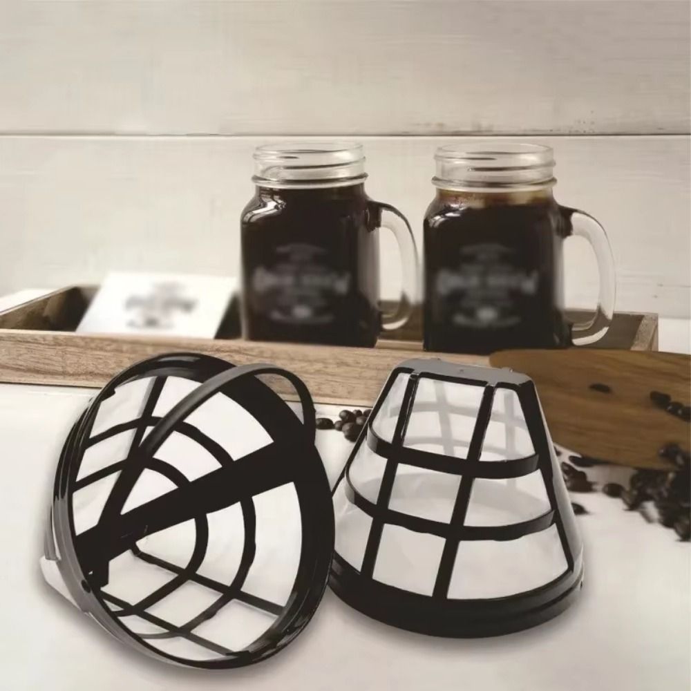 4Pcs With Handle Coffee Mesh F - огляд і ціна Paper Basket Mesh