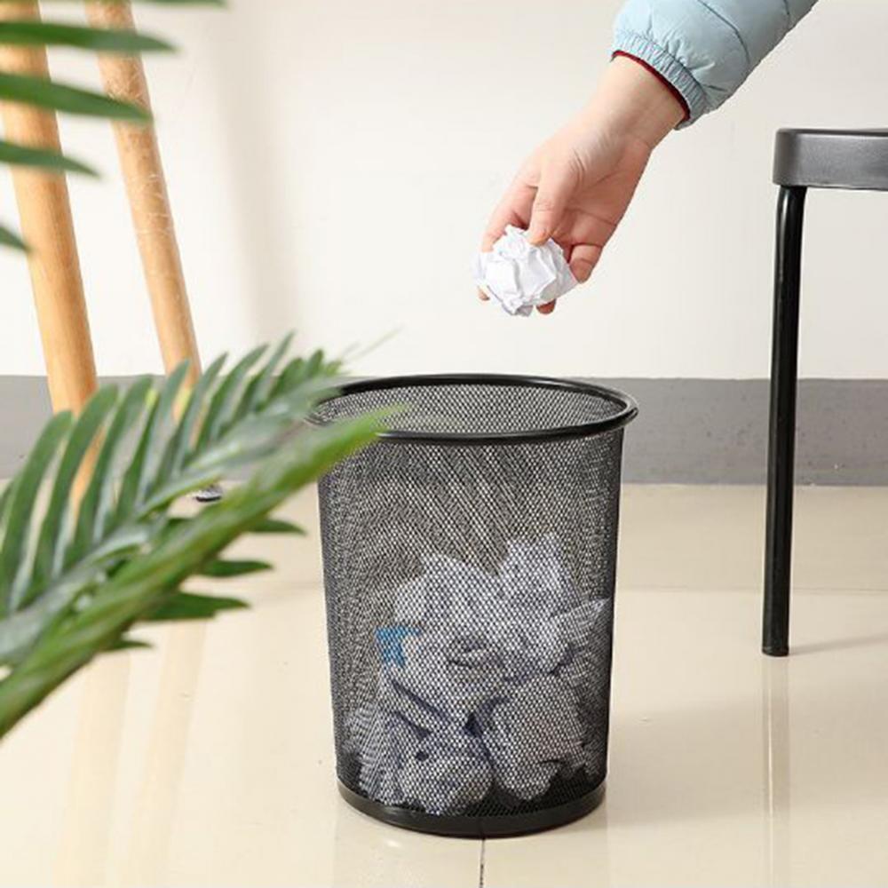 Iron Mesh Waste Bin Garbage Ba - огляд і ціна Paper Basket Mesh